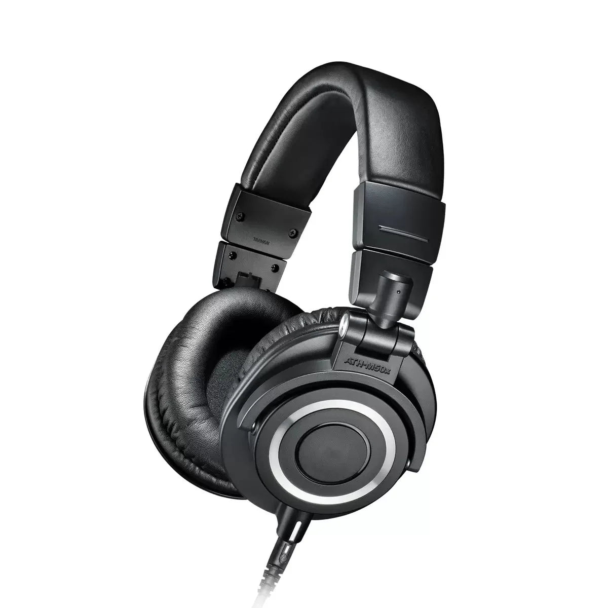 ATH-M50X Closed-Back Studio Monitor Headphones with 45mm Drivers and High-Fidelity Audio for Recording and Mixing Earphone